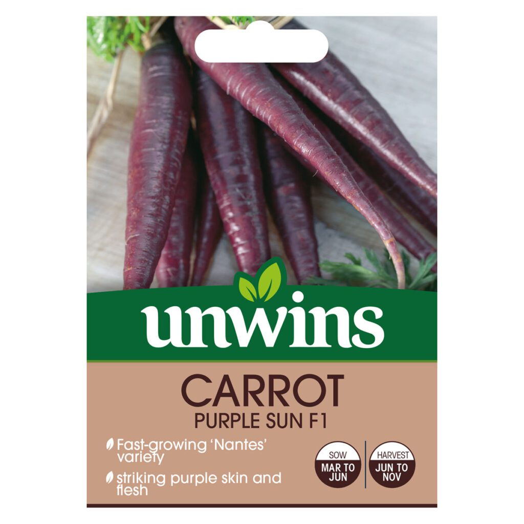 Unwins Carrot Purple Sun Seeds 5051618016223 2
